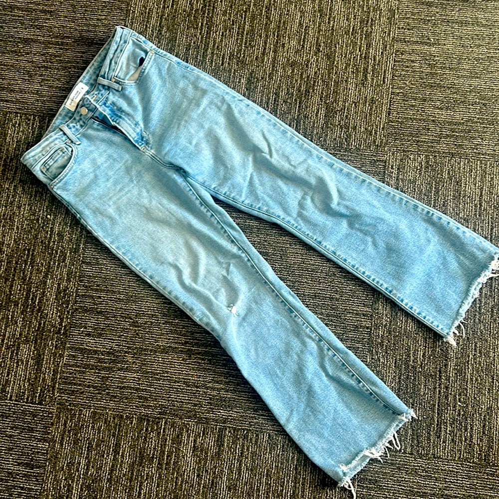 Just Black Denim High Rise Straight Leg Jeans